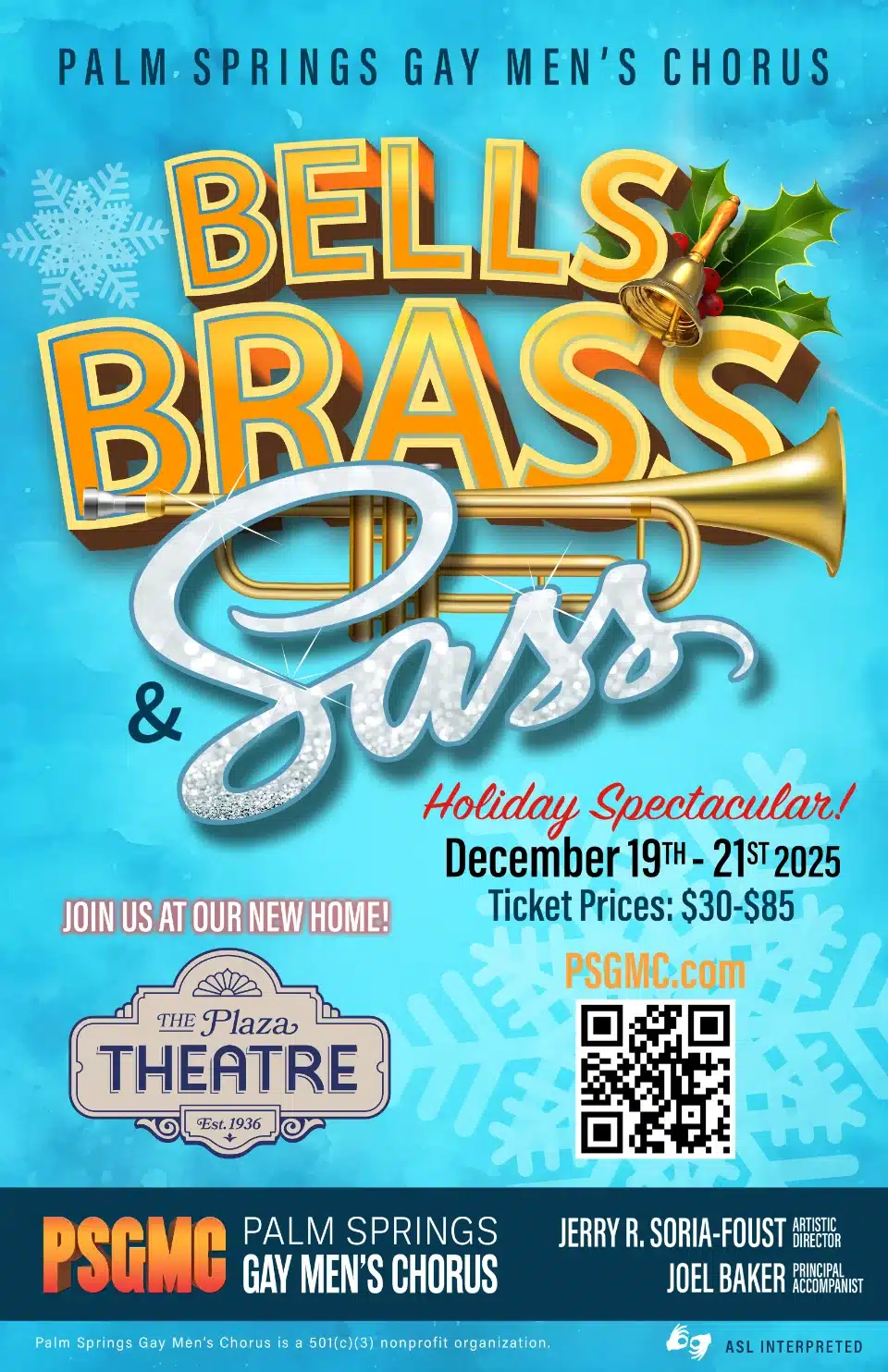 Bells, Brass, and Sass PSGMC Holiday Concert.