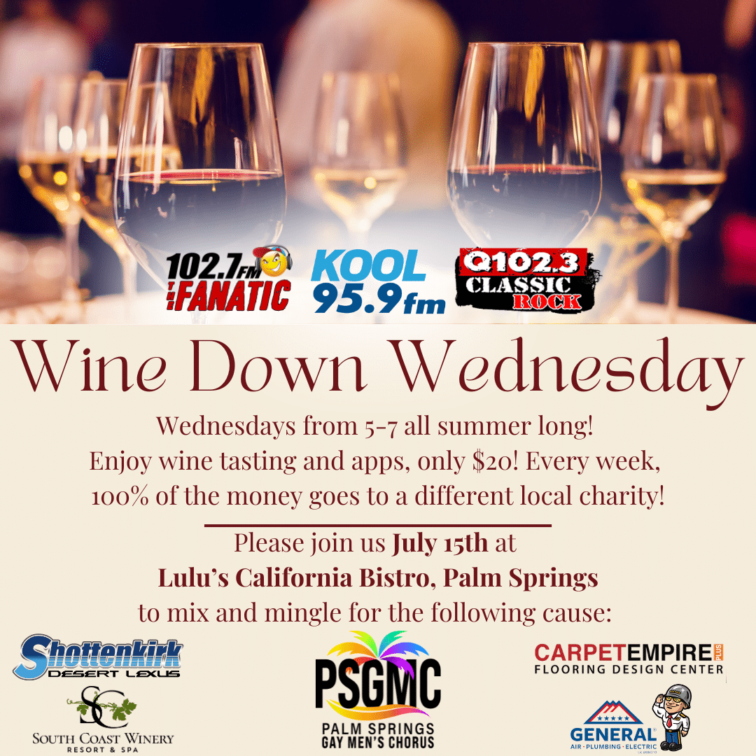 Wine Down Wednesday.